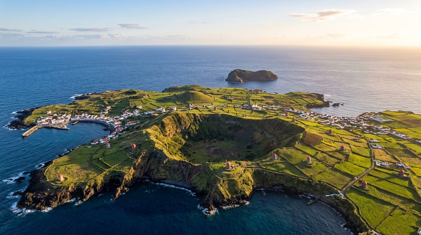 Grociosa Island in Portugal