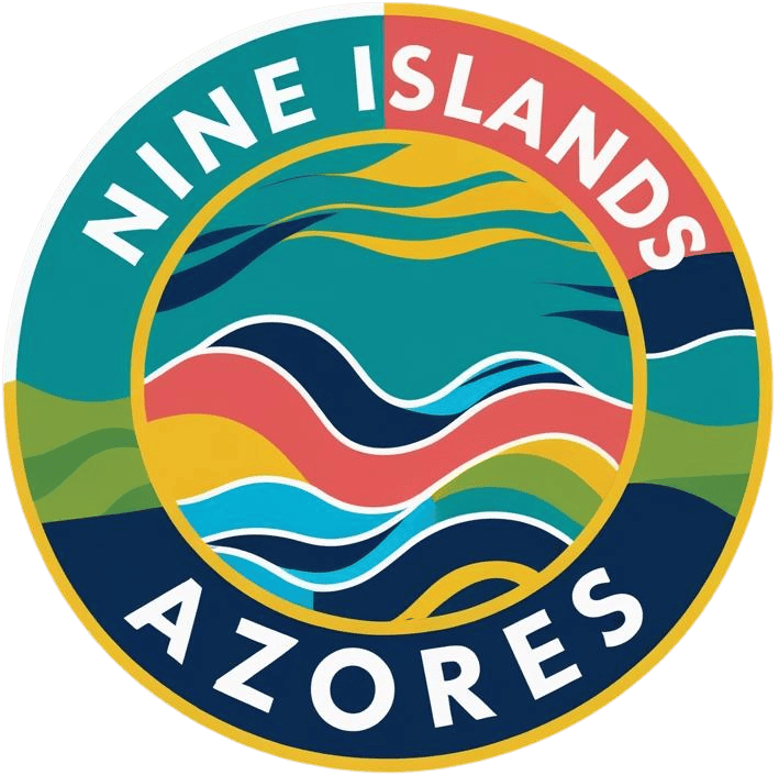 colorful logo for Nine Islands Azores